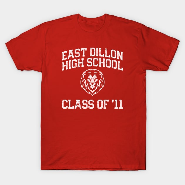 East Dillon High School Class of 2011 T-Shirt by huckblade